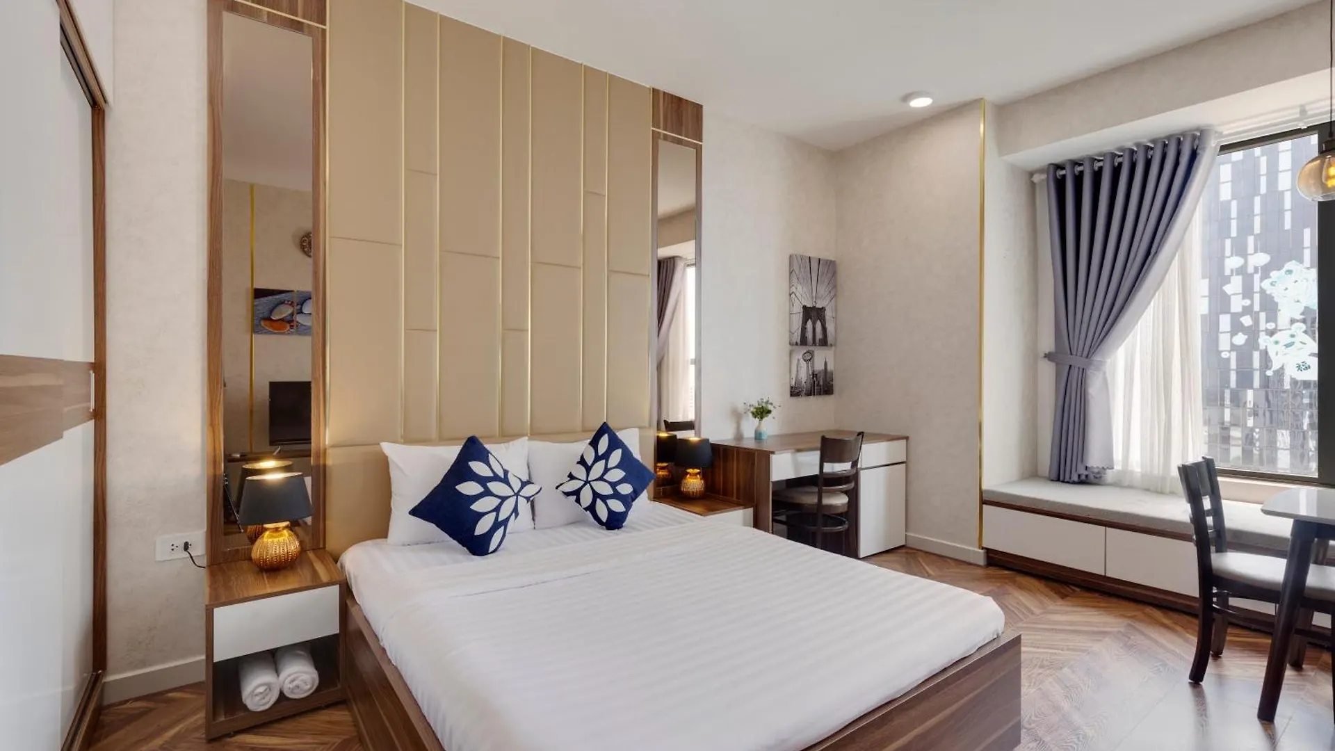 Smile Home - Saigonroyal - Tresor Apartment - Center District 4 Ho Chi Minh City Aparthotel