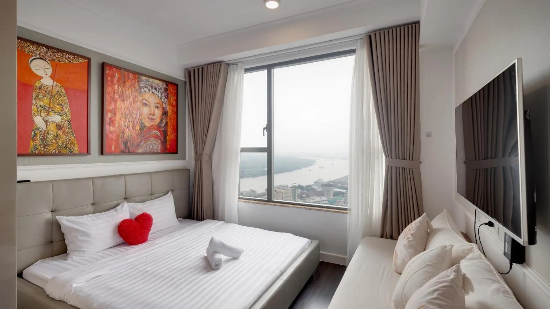 Aparthotel Smile Home - Saigonroyal - Tresor Apartment - Center District 4 Ho Chi Minh City