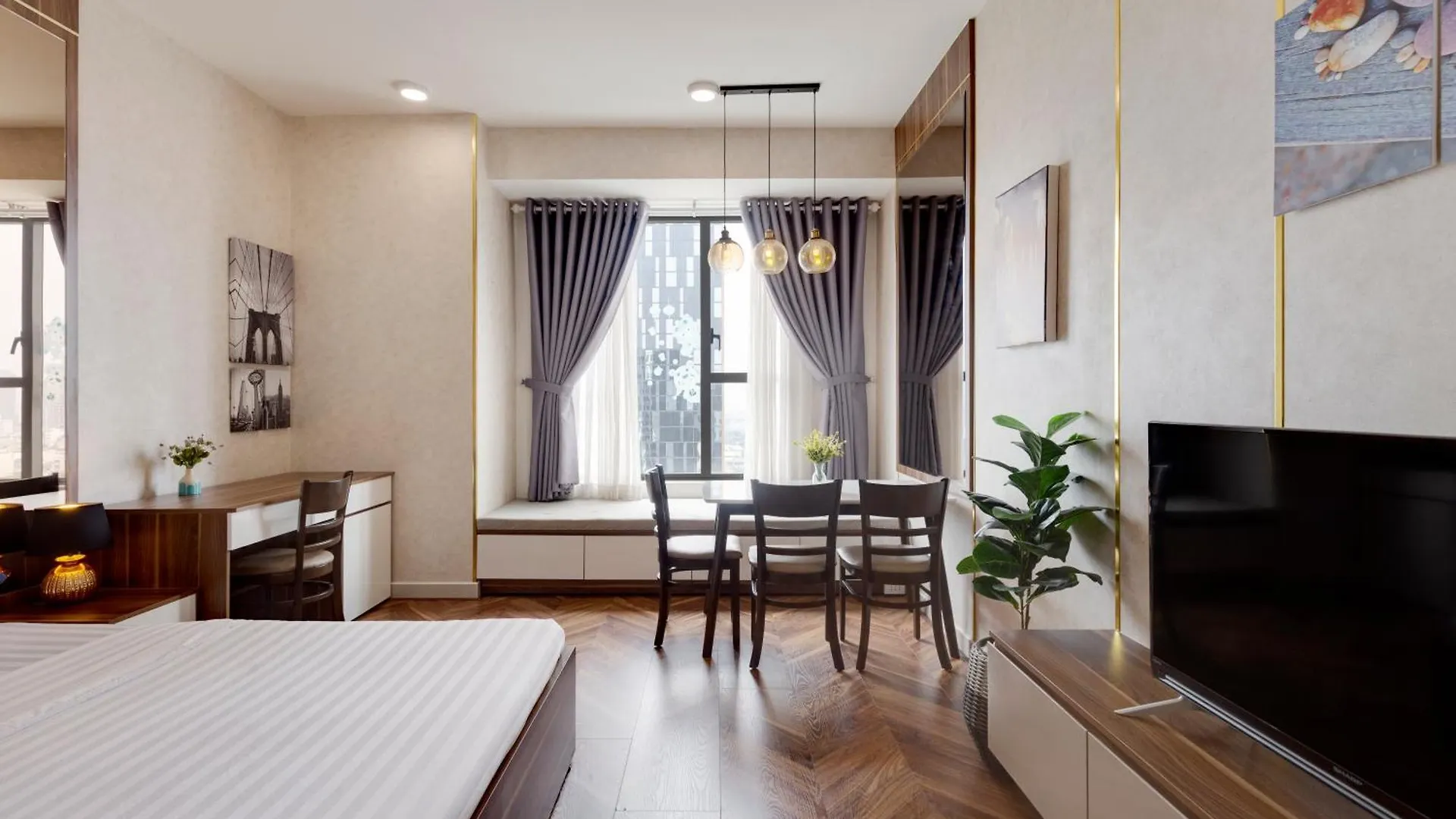Aparthotel Smile Home - Saigonroyal - Tresor Apartment - Center District 4 Ho Chi Minh City